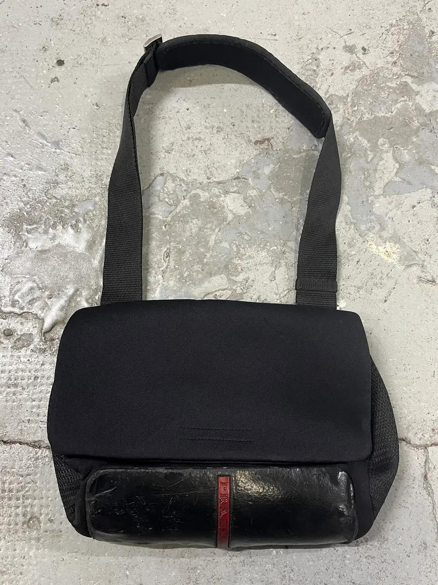 2000s Prada Nylon 3D Black Bag